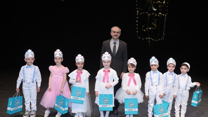 Çocuk kulübü öğrencileri Kur’an’a geçme heyecanı yaşadı